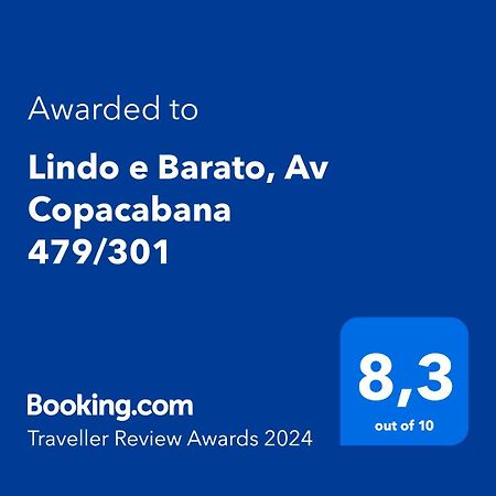 Lindo E Barato, Av Copacabana 479/301 Rio de Janeiro Esterno foto