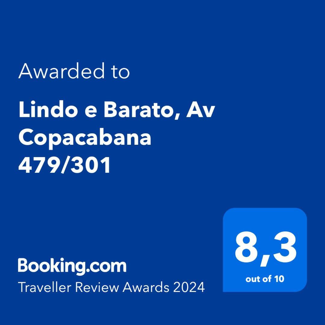 Lindo E Barato, Av Copacabana 479/301 Rio de Janeiro Esterno foto
